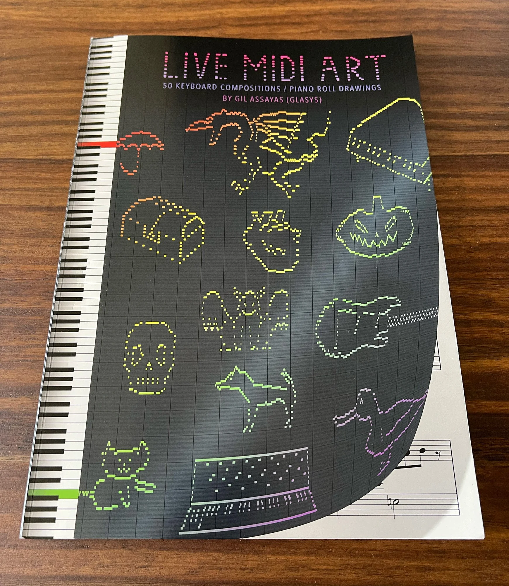 Live MIDI Art - 50 Keyboard Compositions / Piano Roll Drawings